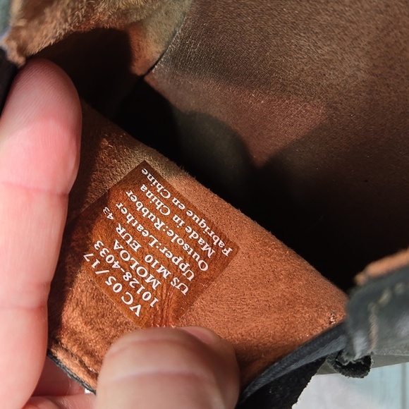 Olukai Mens Moloa Leather Loafer Slip on shoes sz 10 - Picture 9 of 12